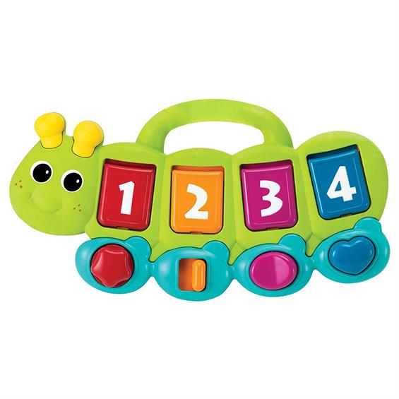 Infantino pop up toy top