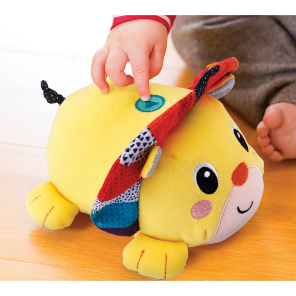 Infantino Musical Mover & Shaker - Lion Multicolor Age- 3 Months & Above