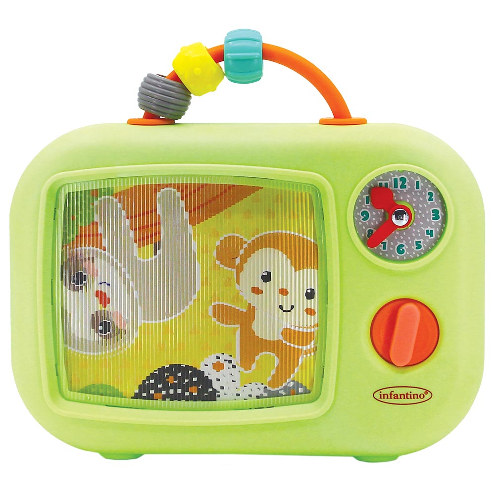 Infantino Musical TV Multicolor Age- Months Above Peekaboo