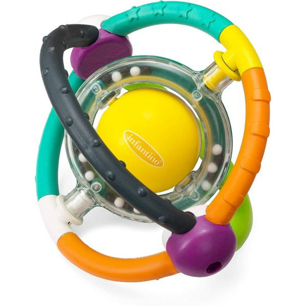 Infantino Orbit Rattle Multicolor Age- 3 Months & Above