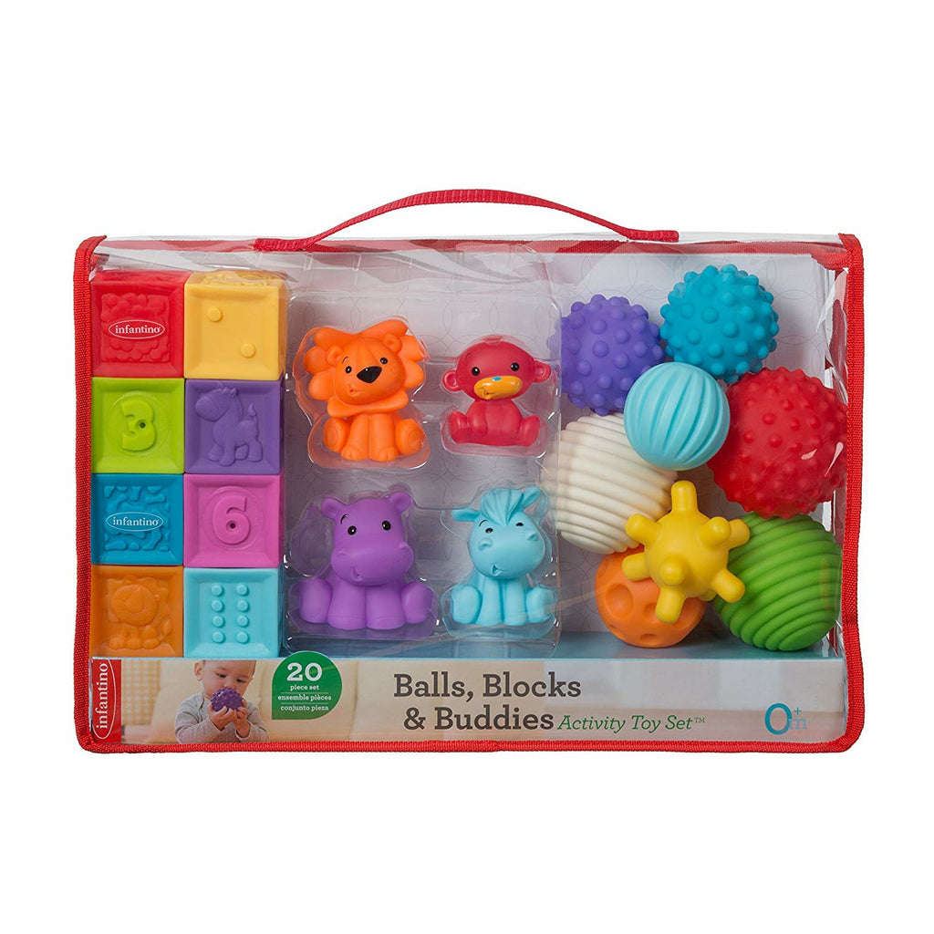 Infantino Senso' Balls Blocks & Buddies 0M+