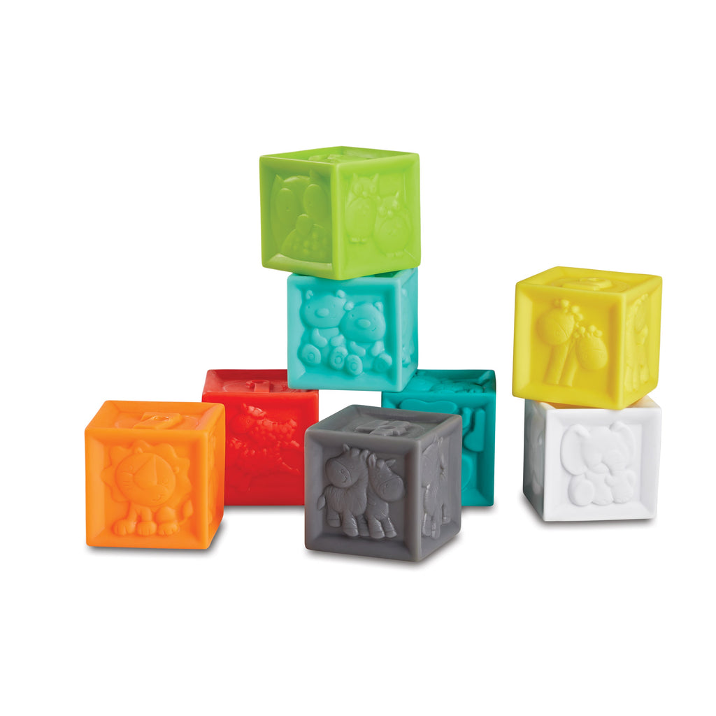 Infantino Sensory Balls, Blocks & Buddies Activity Toy 20-Piece Set Age- Newborn & Above