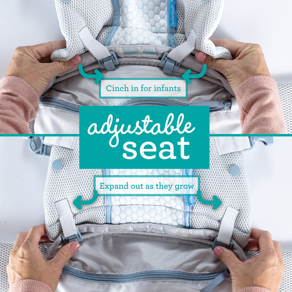 Infantino Stay Cool 4-in-1 convertible carrier Multicolor Age- Newborn & Above