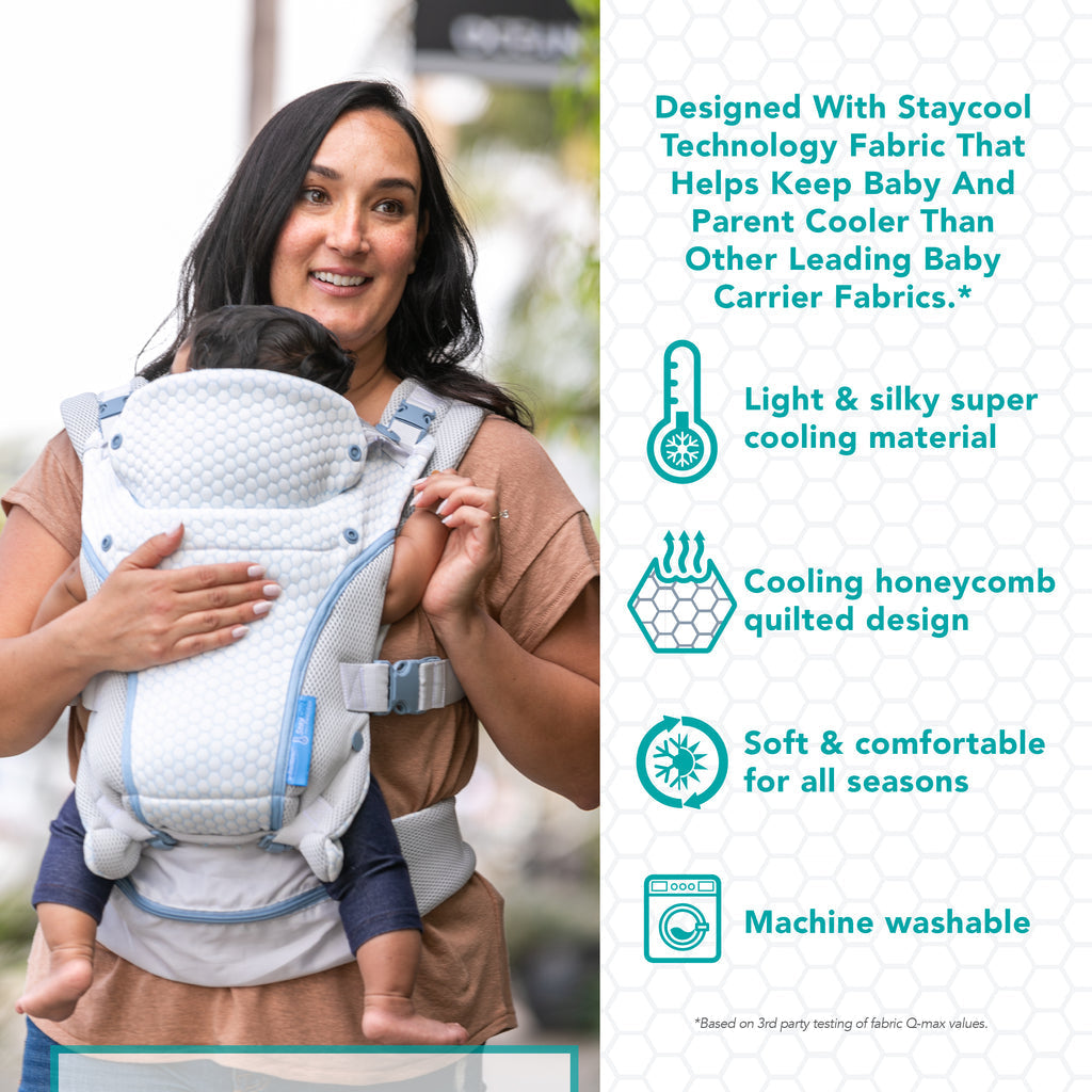 Infantino Stay Cool 4-in-1 convertible carrier Multicolor Age- Newborn & Above
