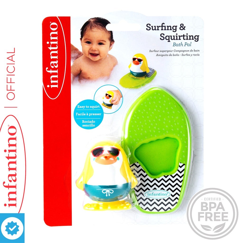 Infantino Surfing & Squirting Bath Pal 6M+