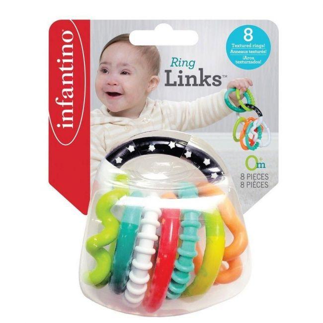 Infantino Textured Ring Links 0M+