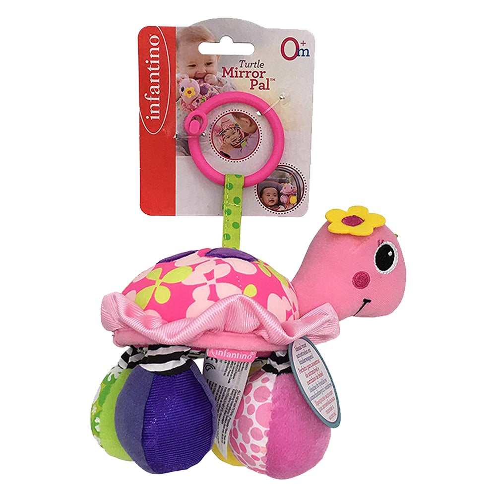 Infantino turtle top activity mirror
