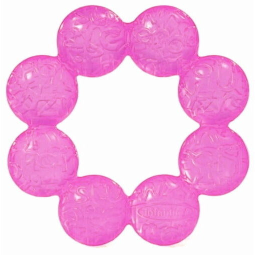 Infantino Water Beads Teether Pink Age- 6 Months to 36 Months