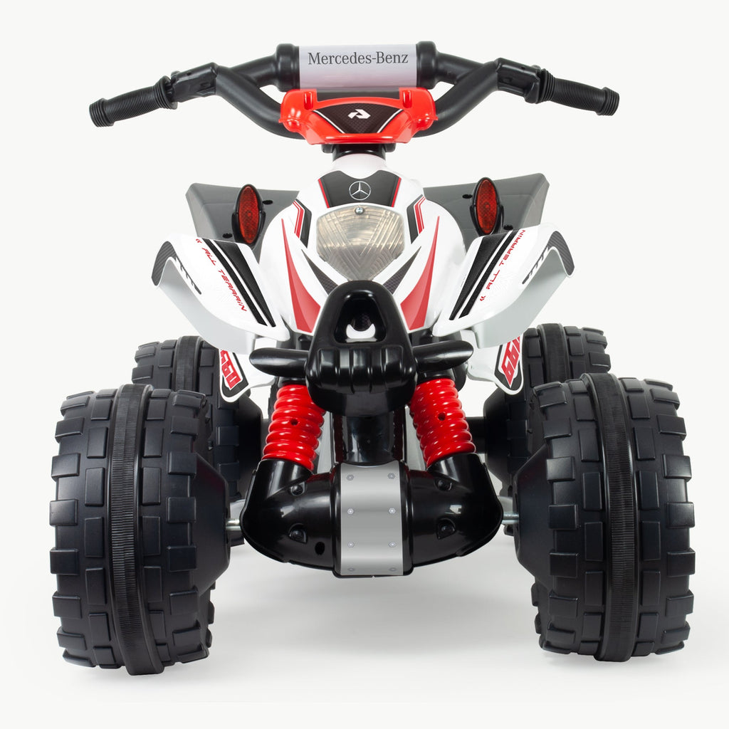 Injusa Mercedes Benz Quad The Beast 12V White Age-24 Months & Above
