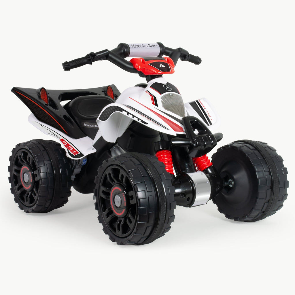Injusa Mercedes Benz Quad The Beast 12V White Age-24 Months & Above