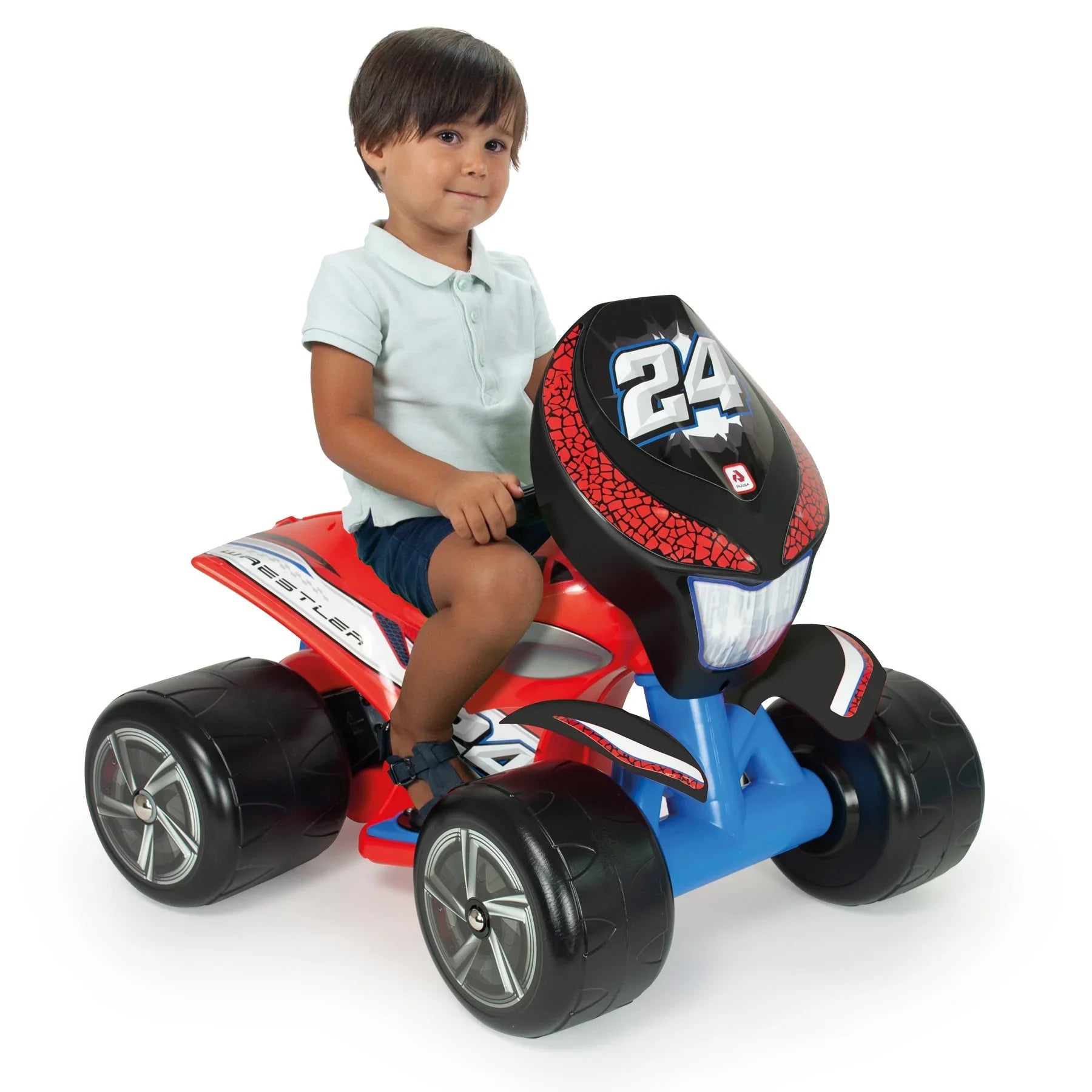 Injusa Quad Wrestler 6V Red Age-12 Months & Above