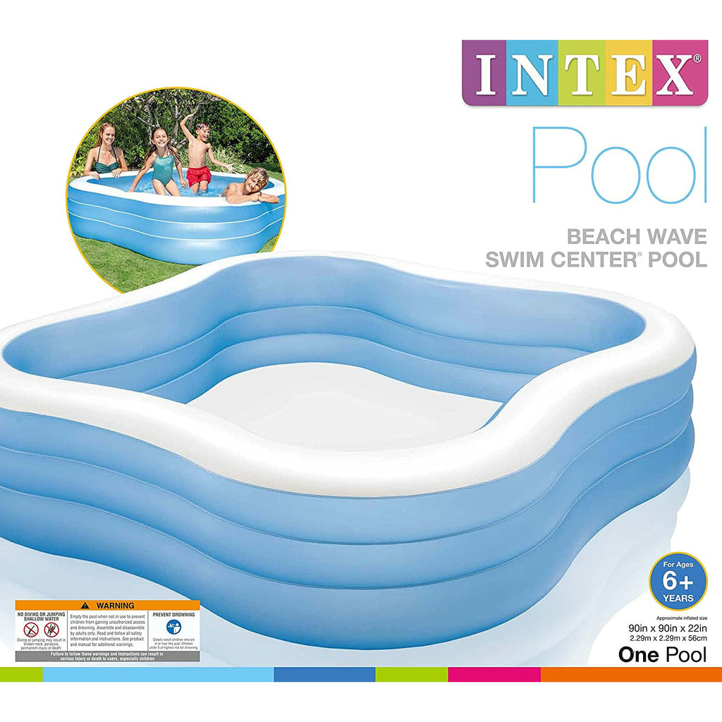 Intex Beach Wave Swim Center Pool Age 6+