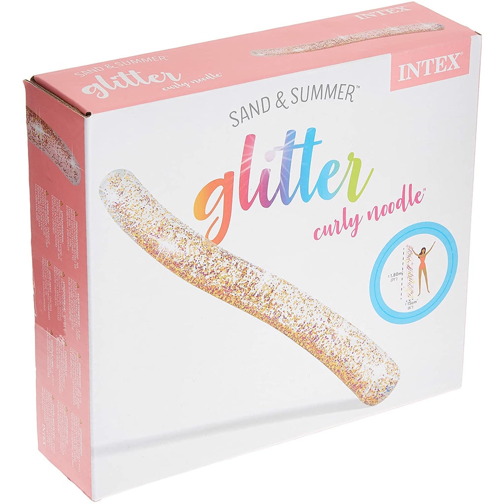 Intex Glitter Curly Noodle Multicolor Age-6 Years & Above