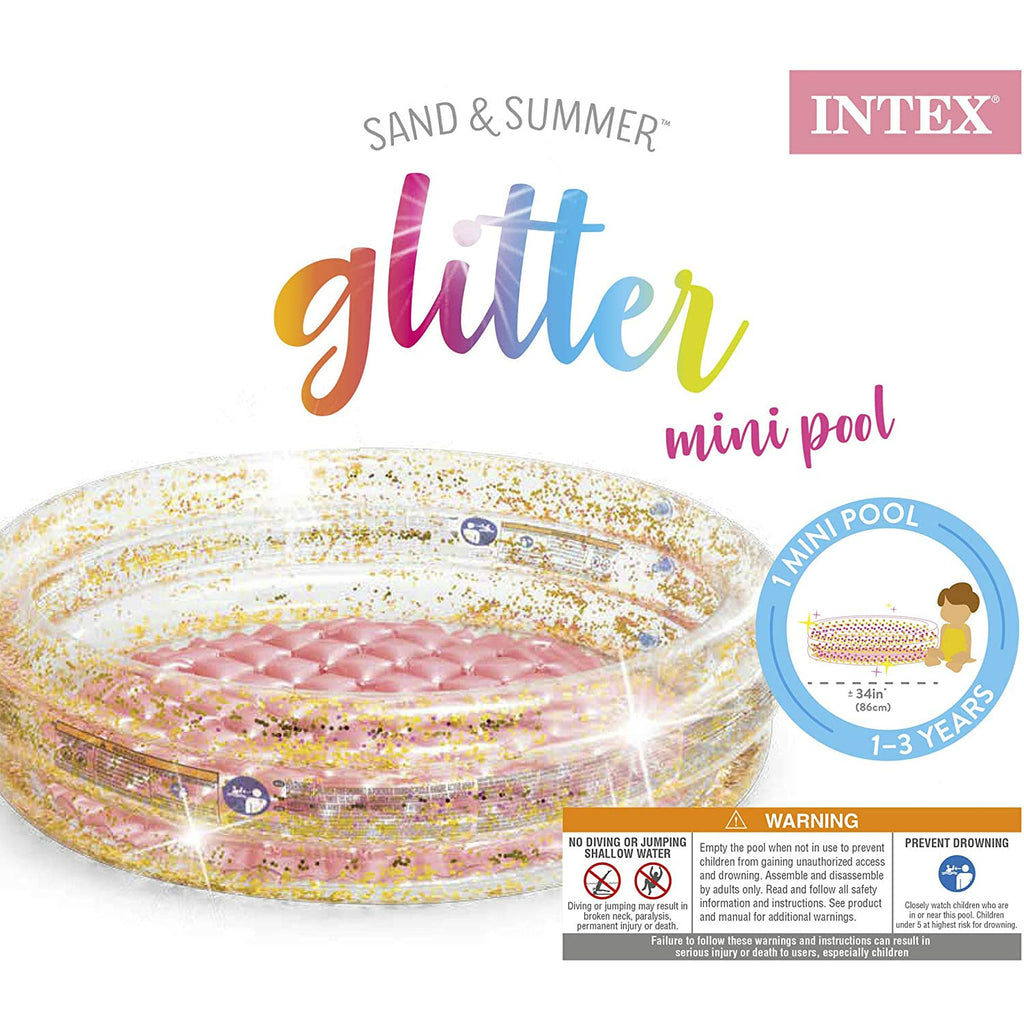 Intex Glitter Mini Pool Age 1-3