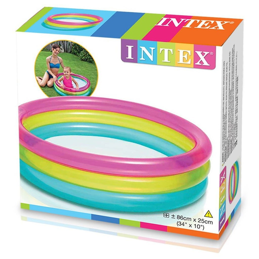 Intex Rainbow Baby pool Age1-3Y