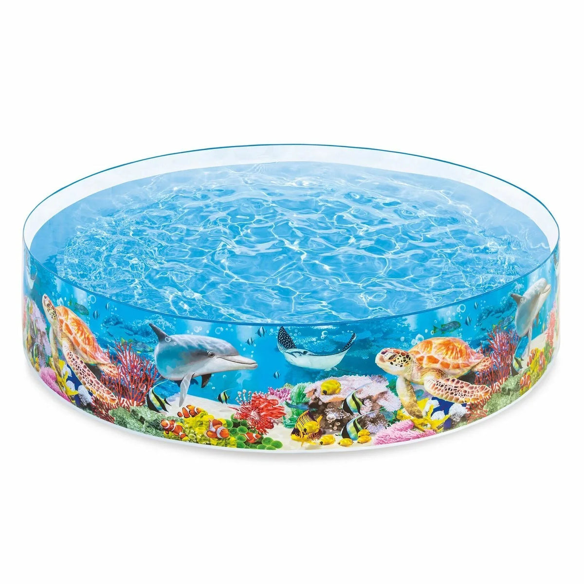 Intex Sea Snapset Swimming Pool Blue Multicolor Age- 3 Years & Above ...