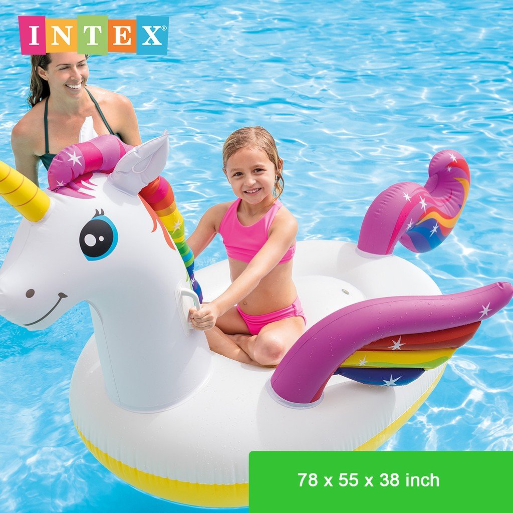 Intex Unicorn Ride On Age 3+