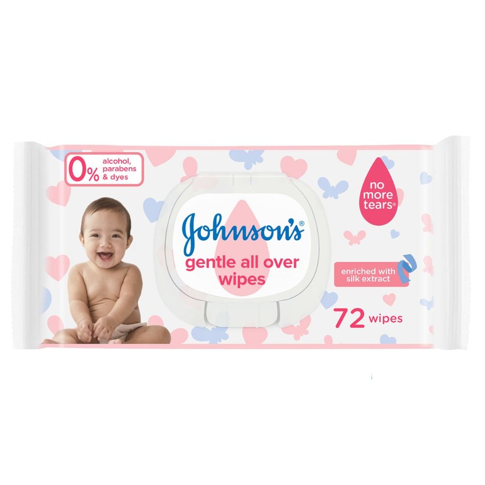 Johnson's Baby Wipes Gentle All Over Unisex 56 Pack