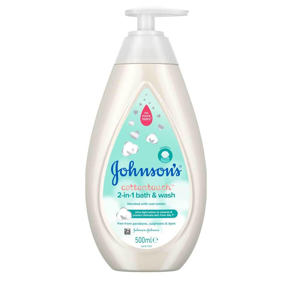 Johnson's Cottontouch 2-In-1 Bath & Wash 500ml