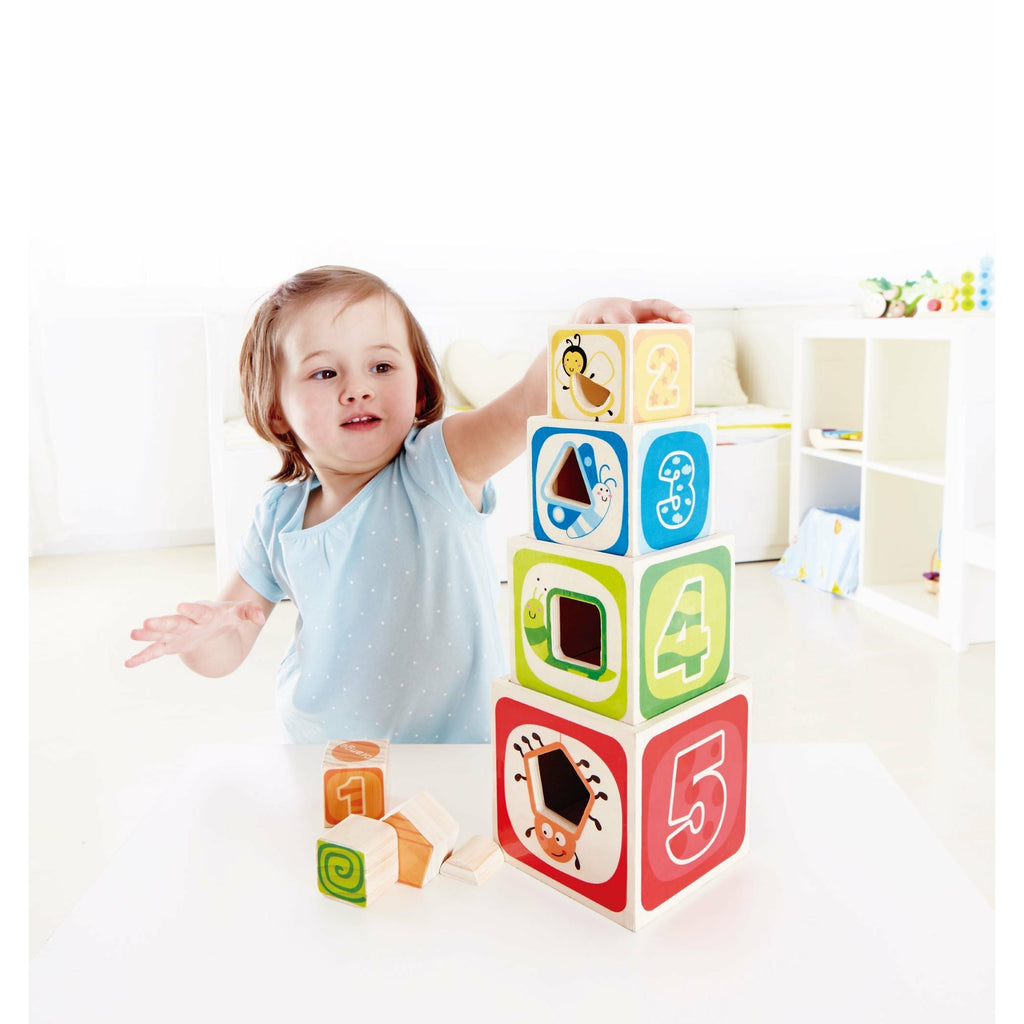JAdore Abc Nesting Blocks And Stacking Sorter Multicolor Age-18 Months & Above
