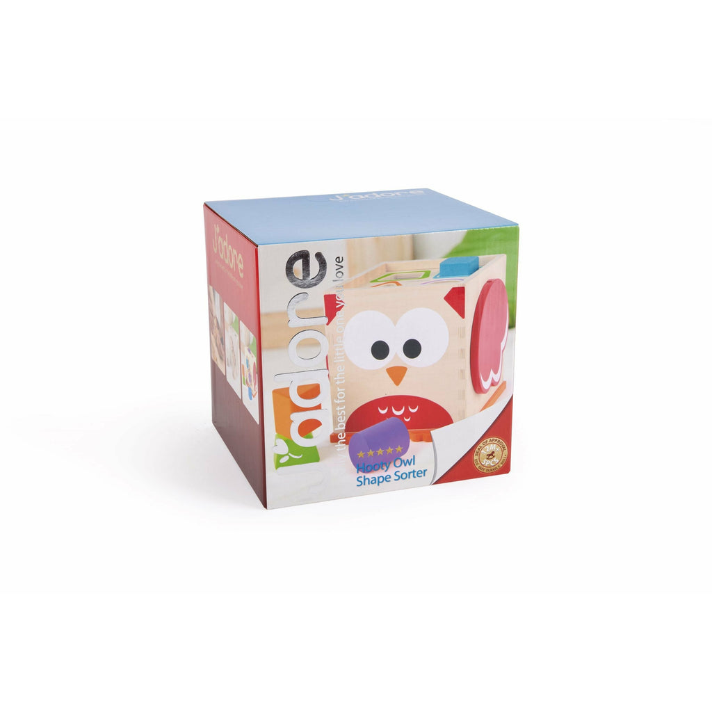 JAdore Hooty Owl Shape Sorter Multicolor Age-12 Months & Above