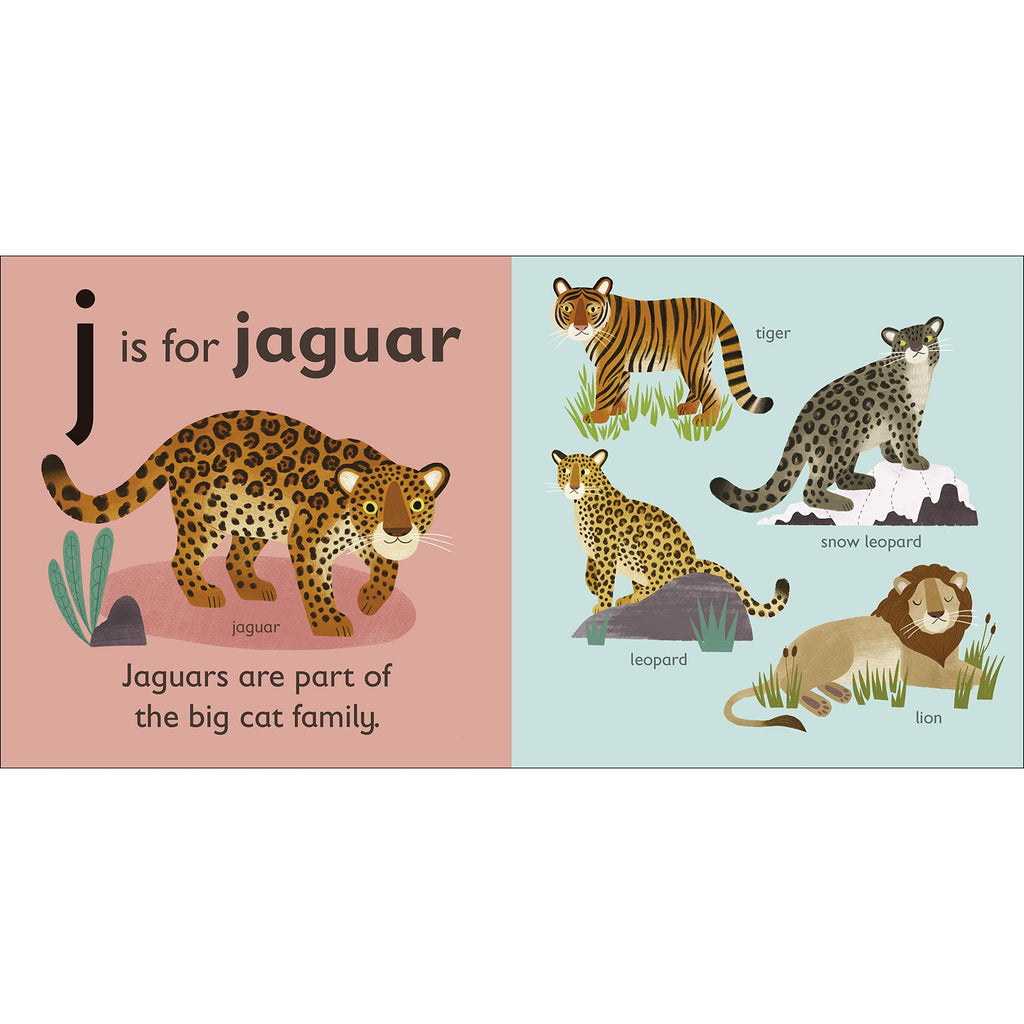 J is for Jaguar Board book