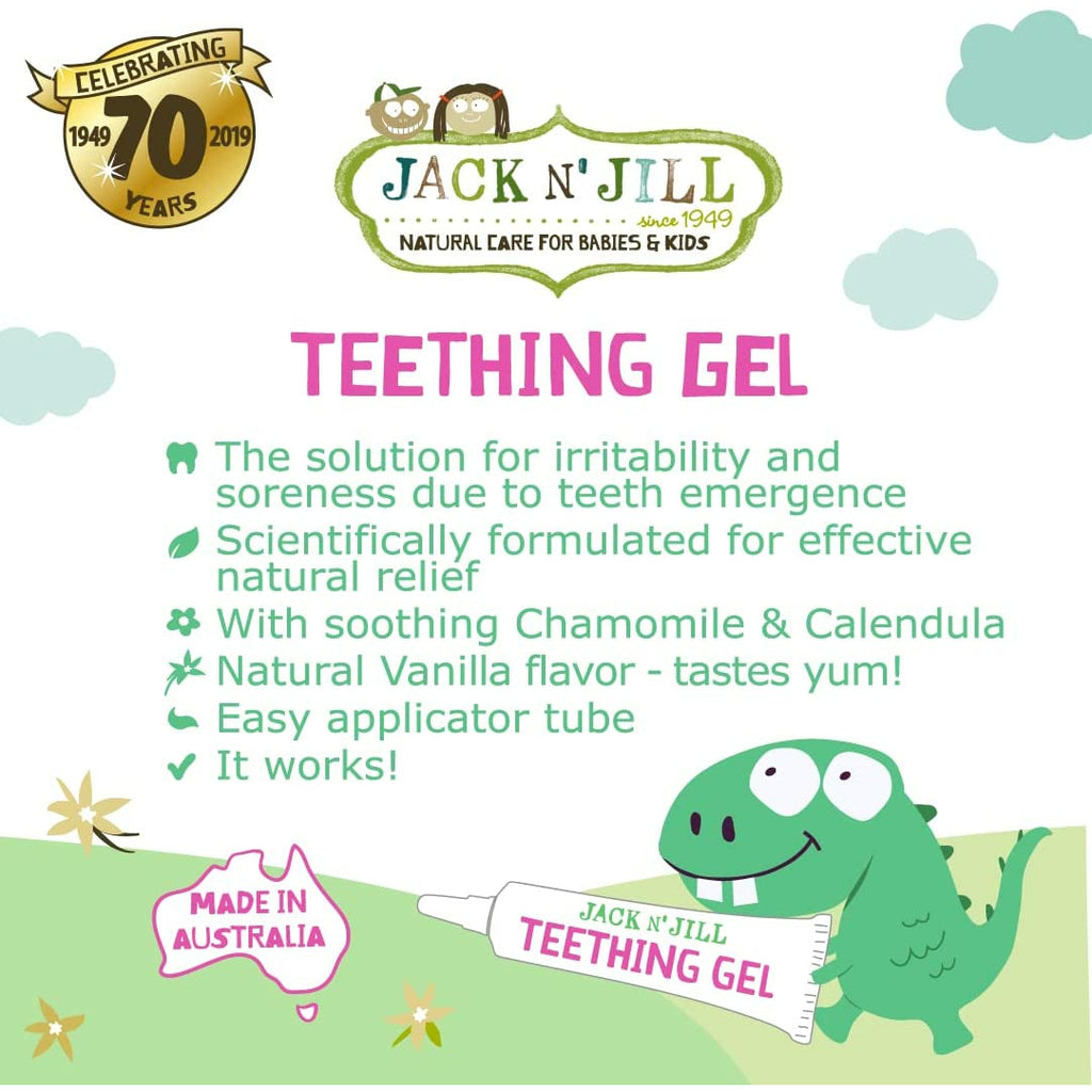 Jack N' Jill - Natural Teething Gel 15G 4m+