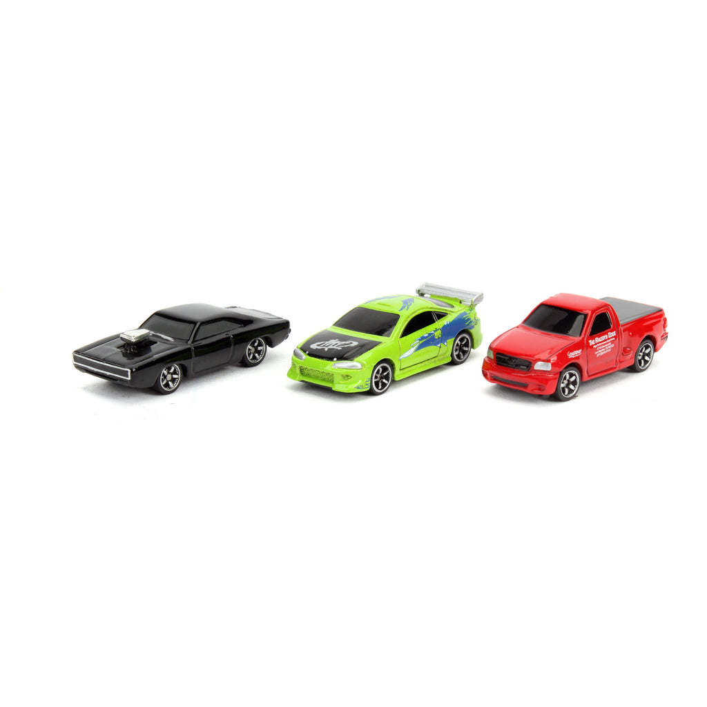 Jada - Fast & Furious 3-Pack Nano Multicolor Age-3 Years & Above