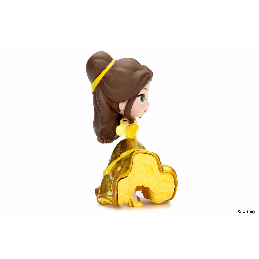 Jada Disney Princess Gold Gown Belle 4" Figure Multicolor Age-3 Years & Above