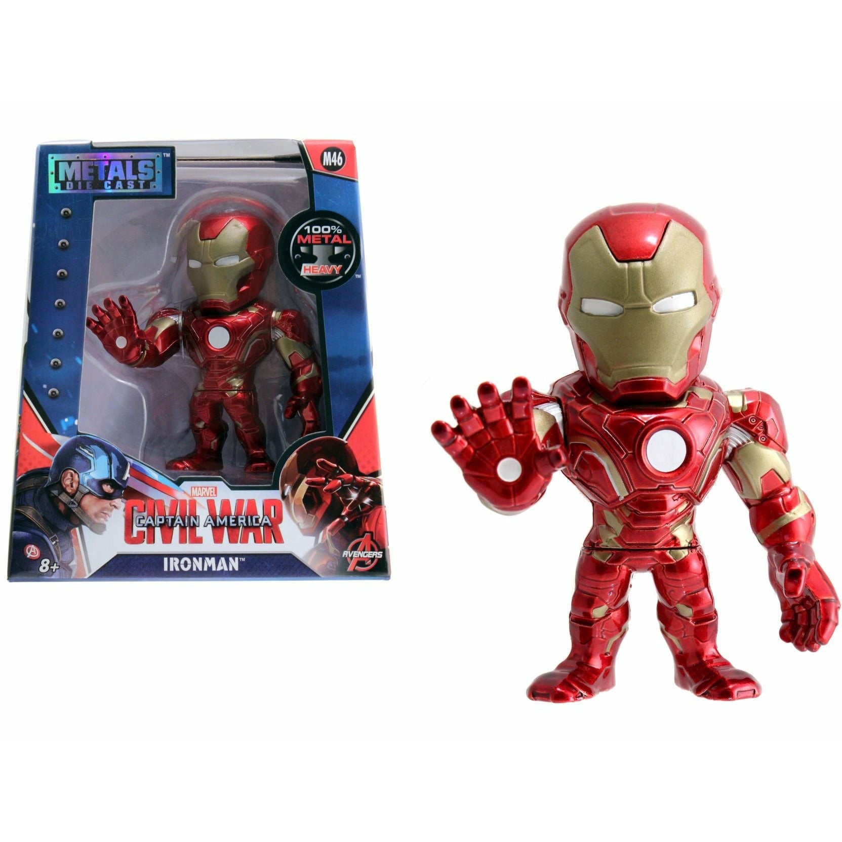 Iron man metal action figure outlet