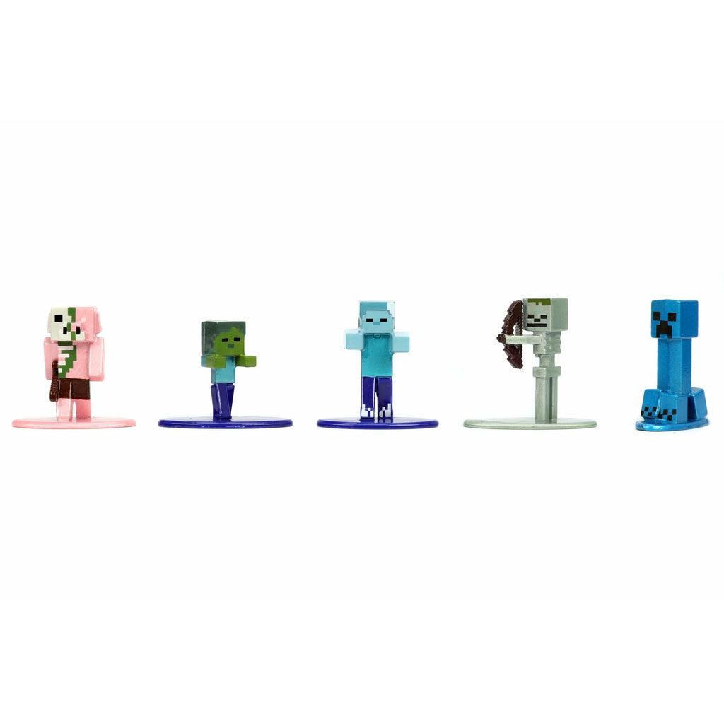Jada Minecraft Multi Pack Nano Figures,Wave 7 Multicolor Age-3 Years & Above