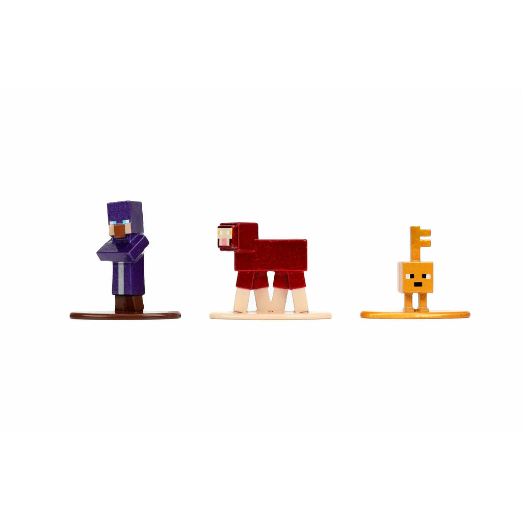 Jada Minecraft Multi Pack Nano Figures,Wave 7 Multicolor Age-3 Years & Above