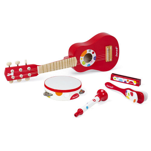 Janod Confetti Music Live Musical Set Multicolor Age-3 Years & Above