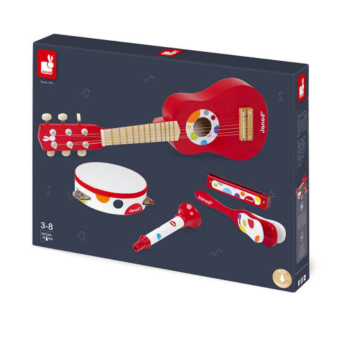 Janod Confetti Music Live Musical Set Multicolor Age-3 Years & Above