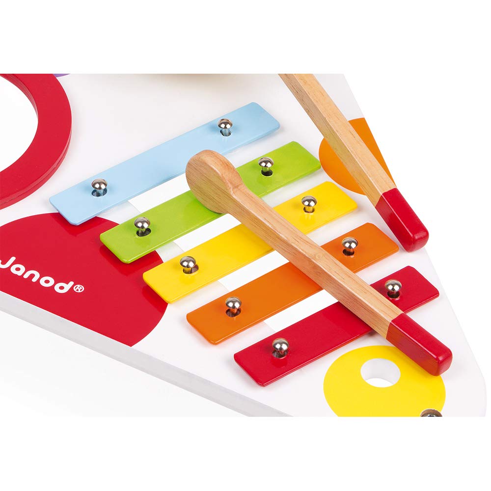 Janod Confetti Musical Table Multicolor Age-6 Months & Above