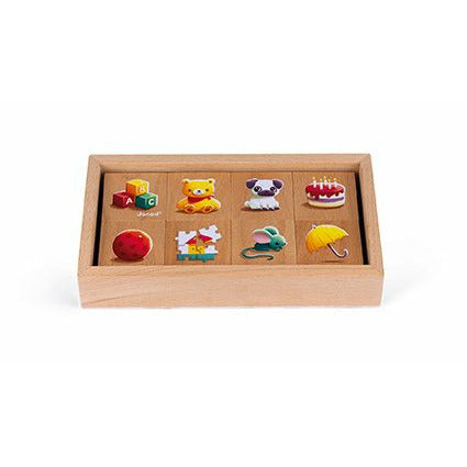 Janod Wooden Memory Game 40 Pieces Age-2 Years & Above