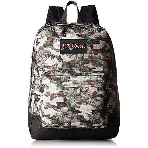 Jansport gray floral backpack hot sale
