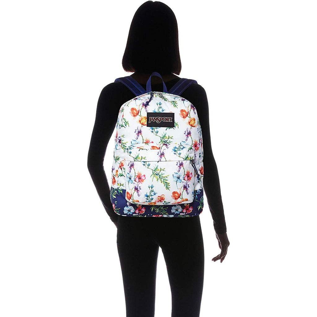 Jansport Black Label Superbreak Multi White Mountain Meadow Age 4Y+ Unisex