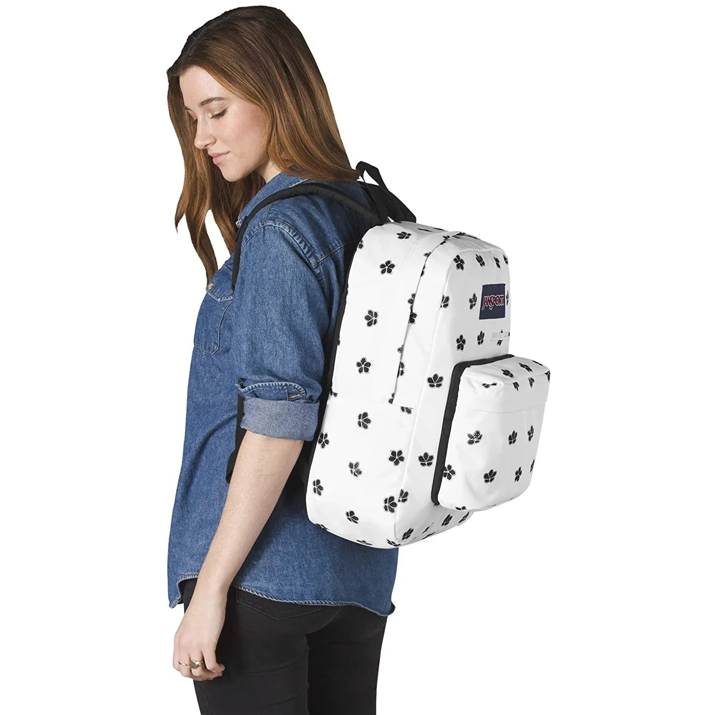 Jansport Digibreak White Cherry Blossom Age 4Y+ Unisex