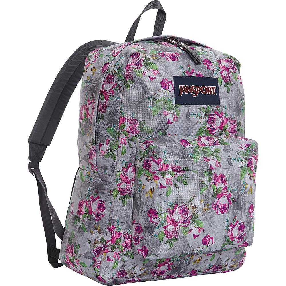 Jansport Superbreak Multi Concrete Floral Age 4Y+ Unisex