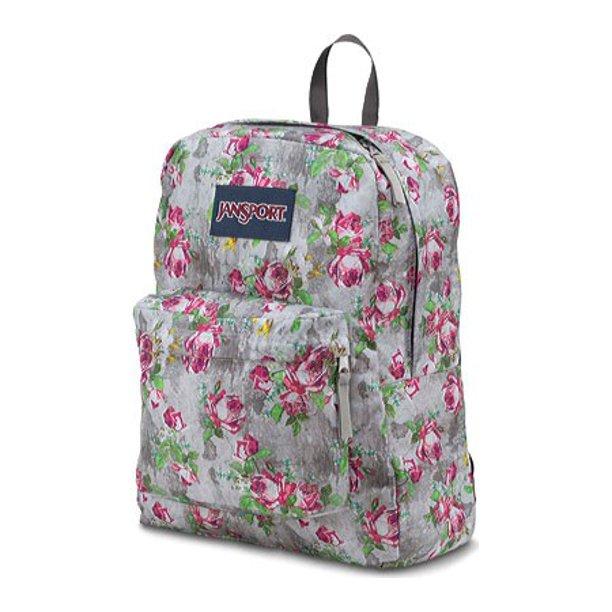 Jansport Superbreak Multi Concrete Floral Age 4Y+ Unisex