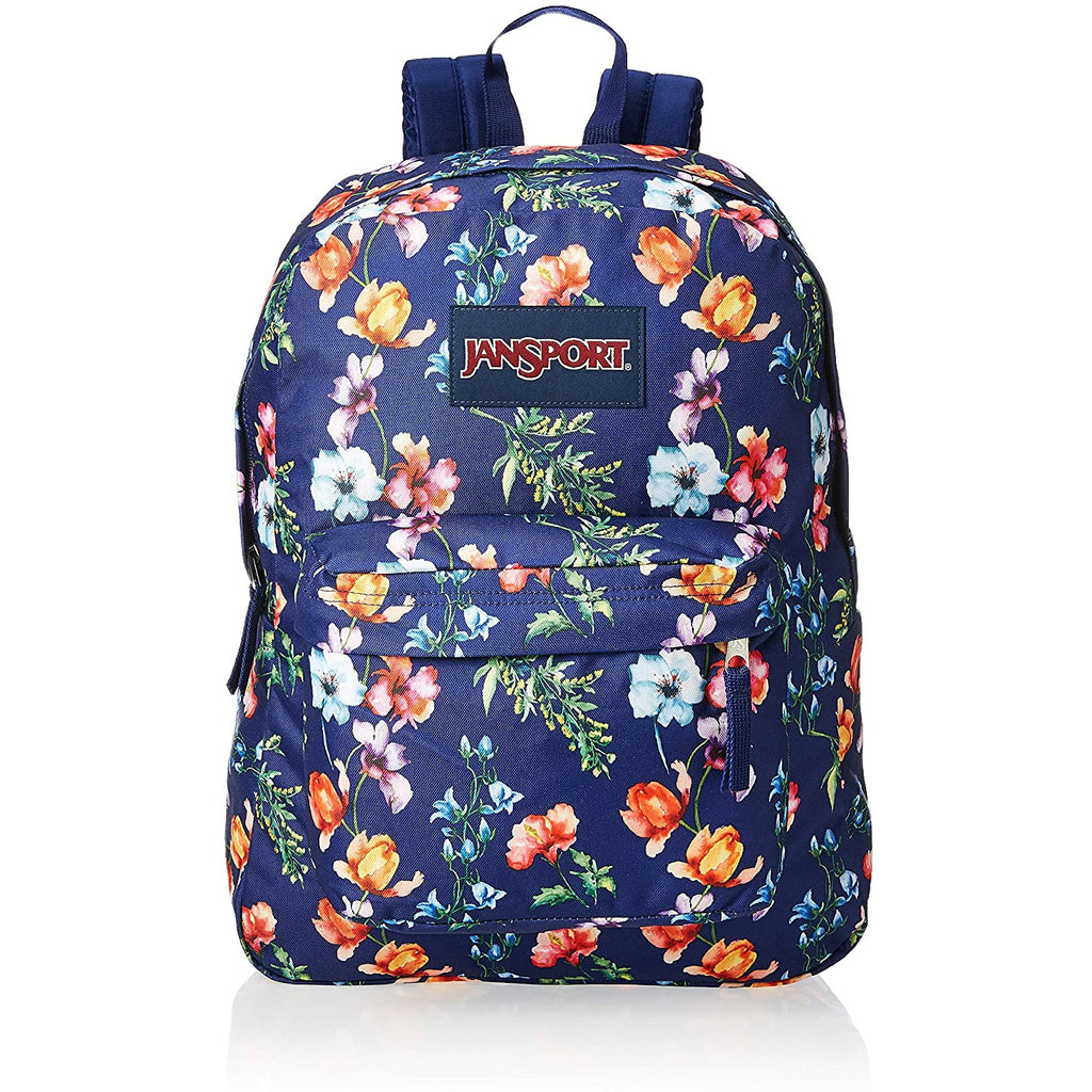 Jansport Superbreak Multi Navy Mountain Meadow Age 4Y+ Unisex