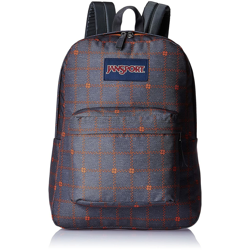 Jansport Superbreak Shady Grey Stitch Plaid Age 4Y+ Unisex