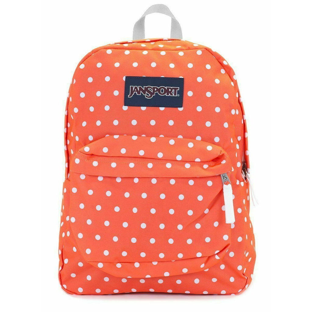 Jansport Superbreak Tahitian Orange/White Dots Age 4Y+ Unisex