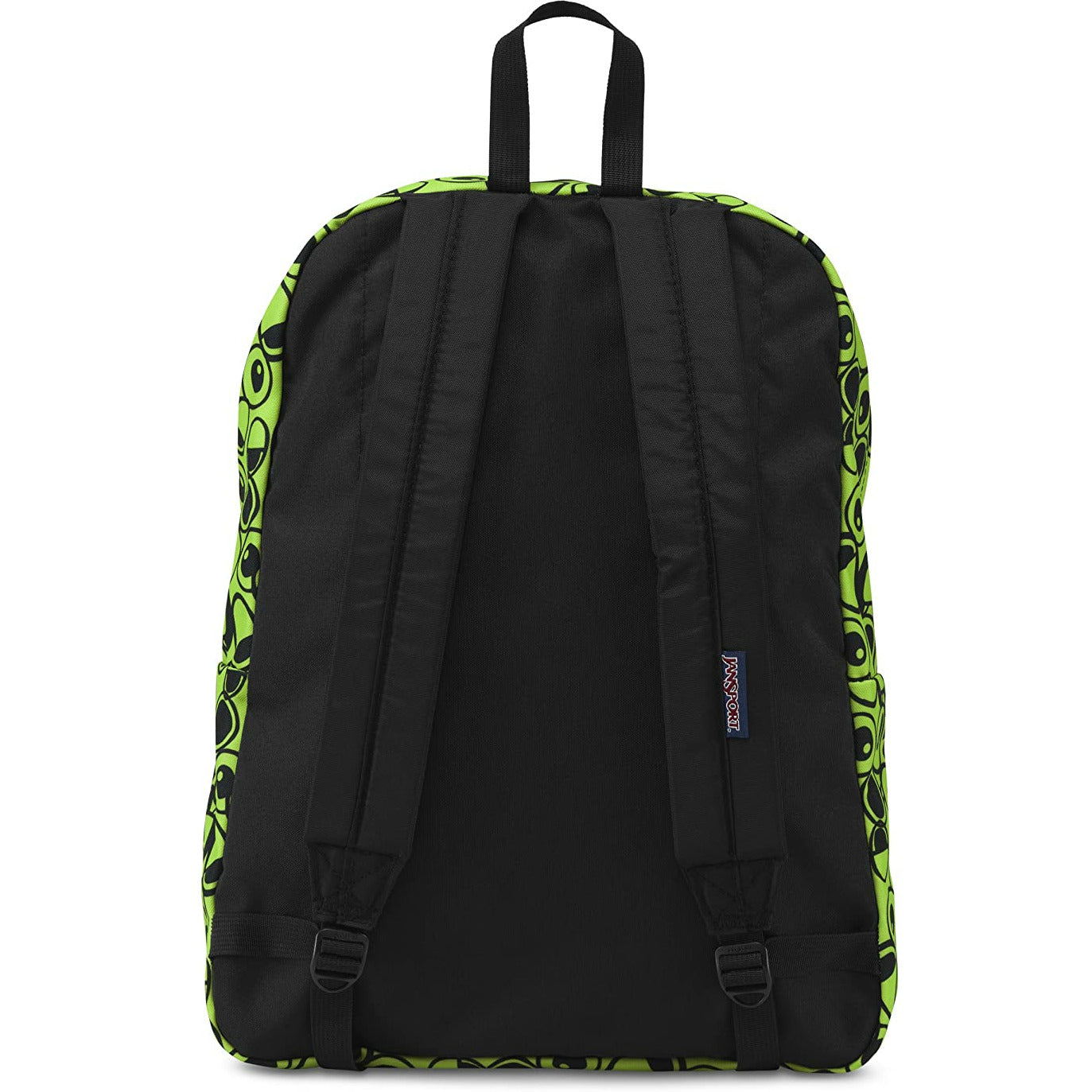 Lime green jansport backpack discount