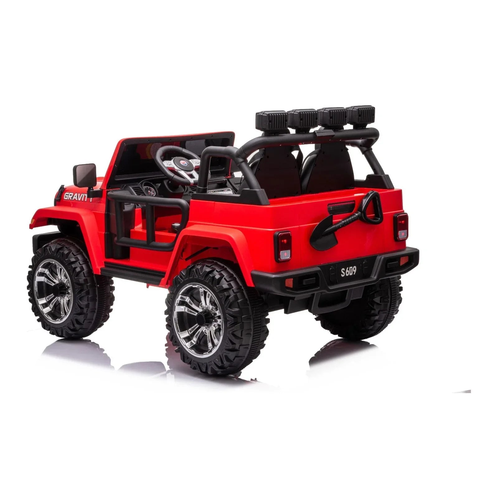 Jeep 12V Battery Operated Ride Red Age- 3 Years & Above