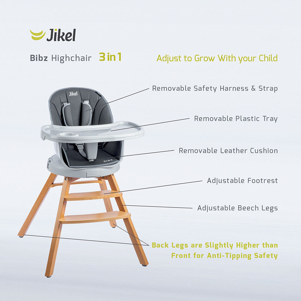 Jikel - Mars 123 Car Seat & Booster - Ash Age-9 Months & Above