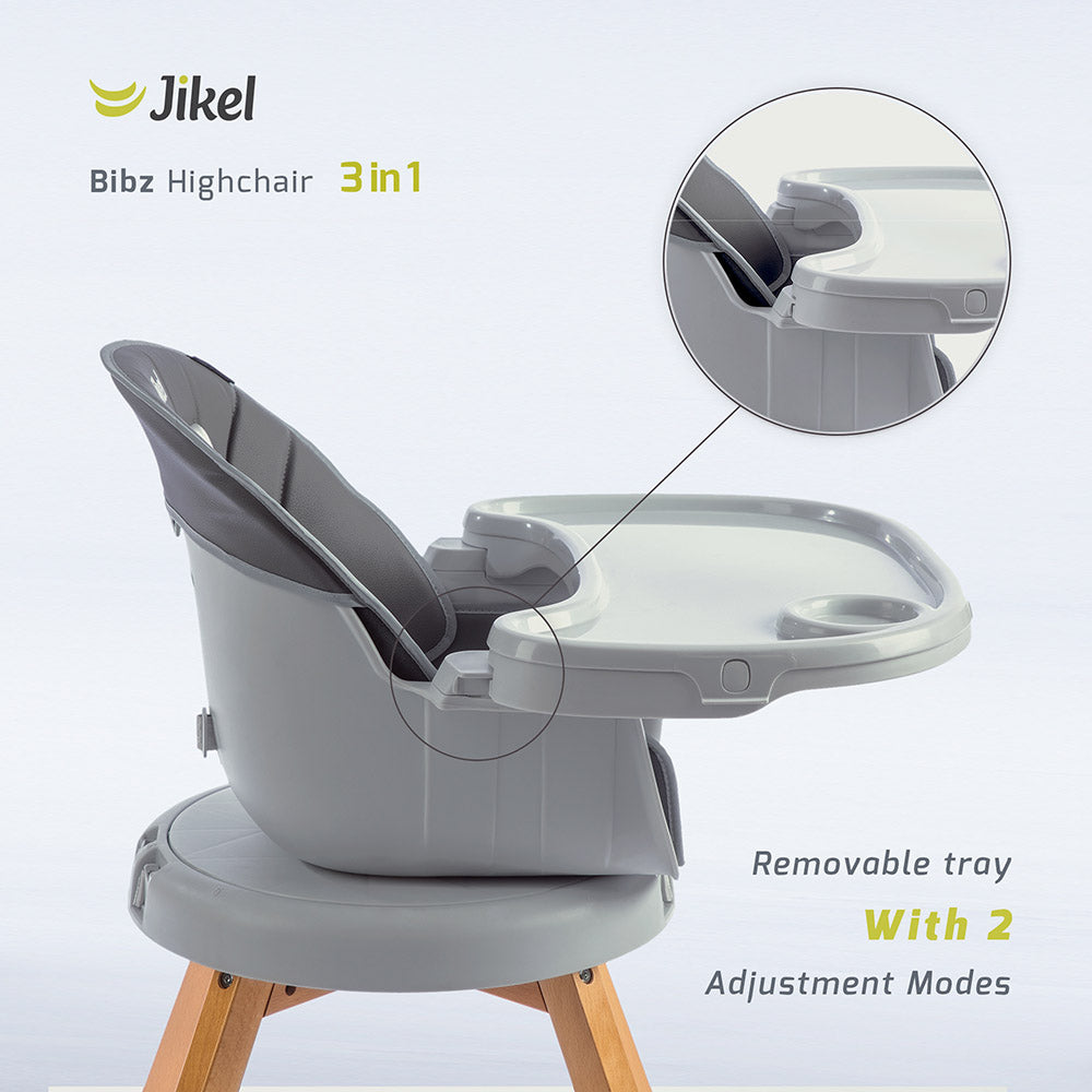 Jikel - Mars 123 Car Seat & Booster - Ash Age-9 Months & Above