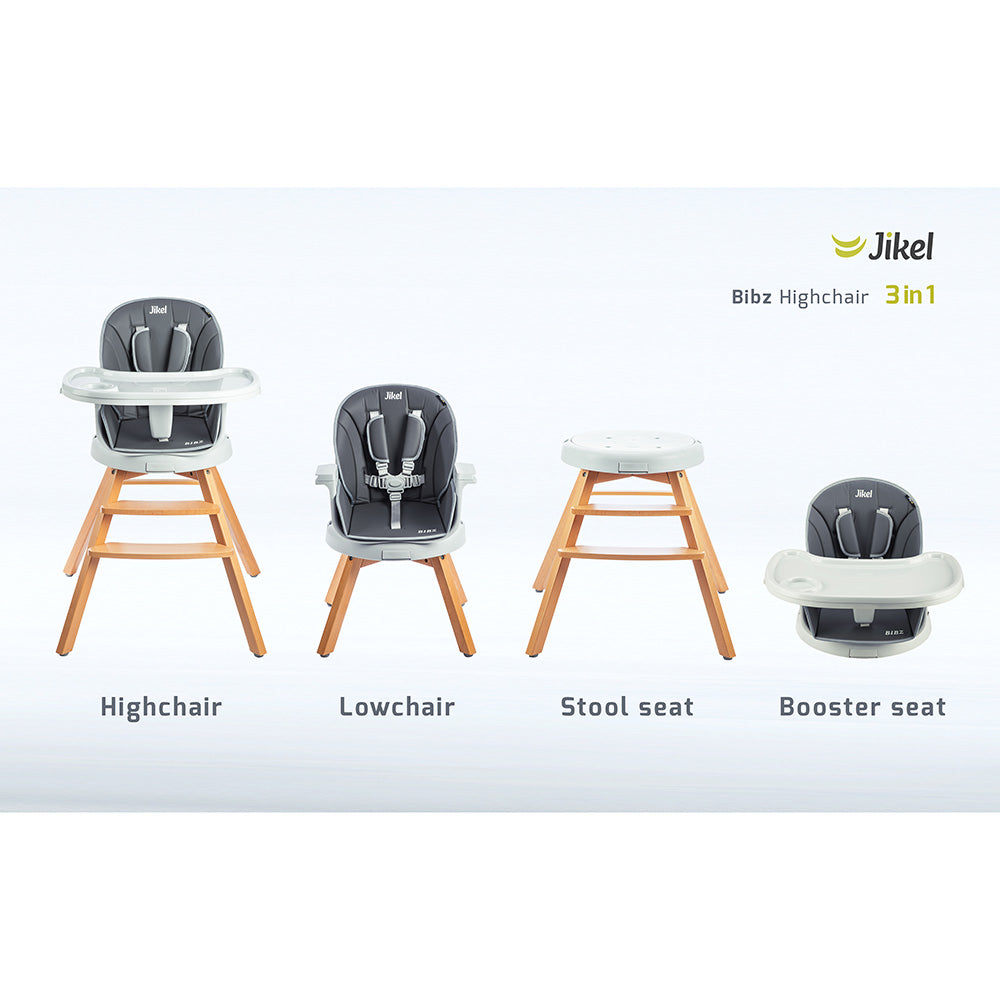 Jikel - Mars 123 Car Seat & Booster - Ash Age-9 Months & Above