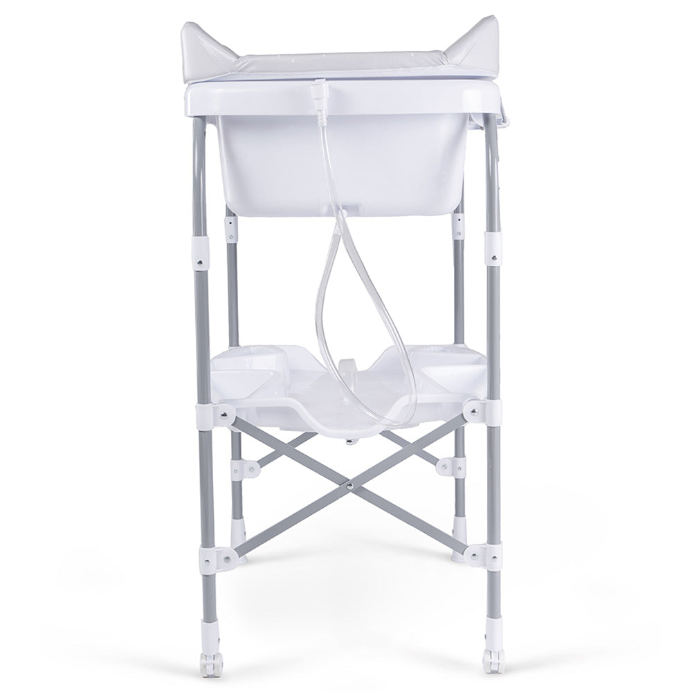 Jikel - Ripple Standing Bath & Changing Table - Grey Age-Newborn & Above
